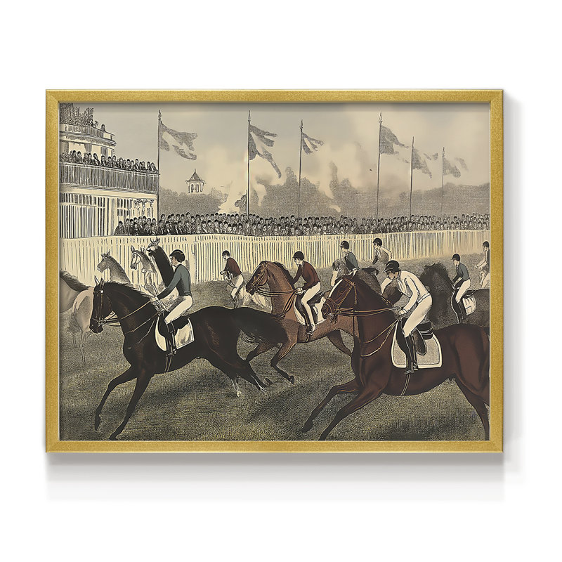 Série abstraite nautique - CCXVI - Reproduction encadrée - Restickable, H 8 po x l 10 po