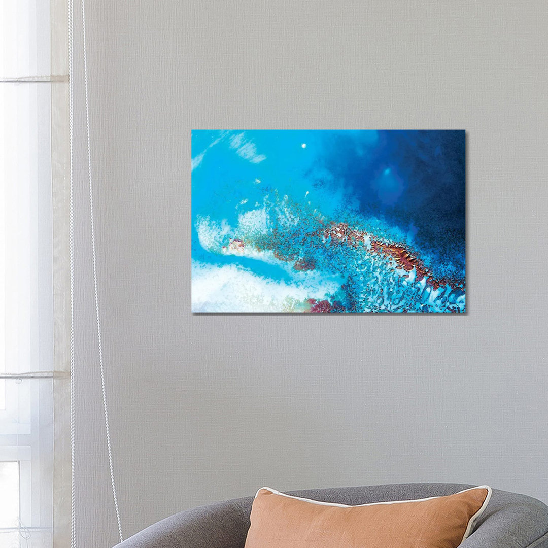 Into The Blue von Petra Meikle De Vlas - Galerie-verpackte Leinwand Giclée auf Leinwand