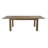 Egremt Extendable Solid Reclaimed Wood Dining Table-1382880428