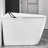 Elongated Smart Toilet With Bidet, Auto Open/Close Seat, Foot Kick Feature, 1.28 Flushing, Led Display, Night , And Warm Water For Bathroom Use-121639549