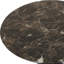 Table d'appoint en marbre brun Uttermost Hastings