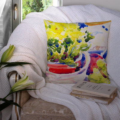 Flower Floral Outdoor Throw Pillow