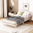 Modern Floating Platform Bed Frame-62335164-62335111