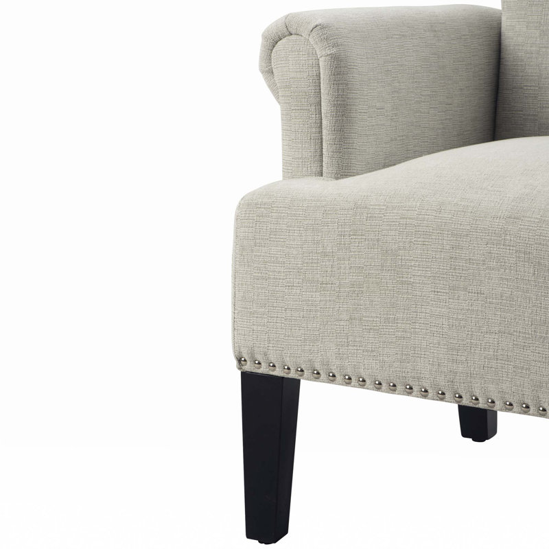 Betances Upholstered Armchair, Cream