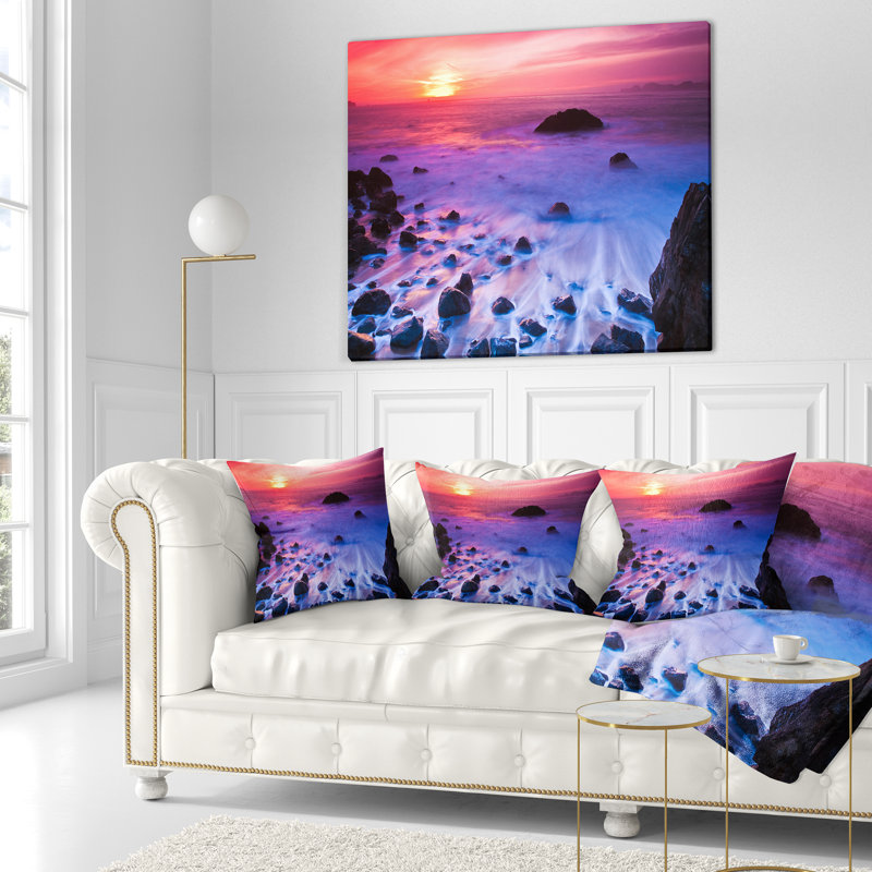 Coussin réversible, Carré 18 po, Throw Pillow