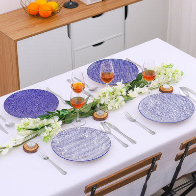 26cm Ceramic Dinner Plate, Set of 4