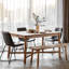 Raphael Extendable Oak Solid Wood Dining Table