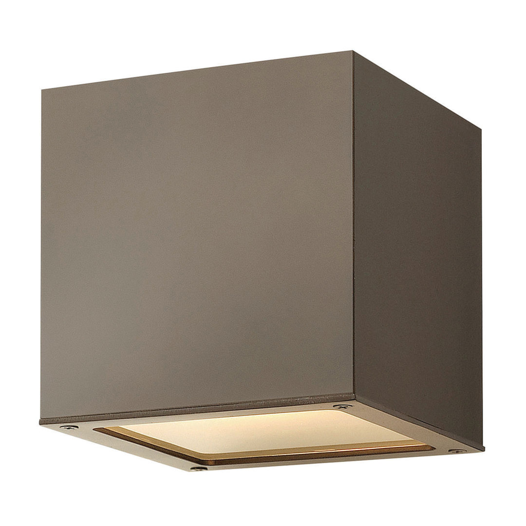 Kube Andi-Mia Integrated LED Outdoor Flush Mount Hinkley Fixture 