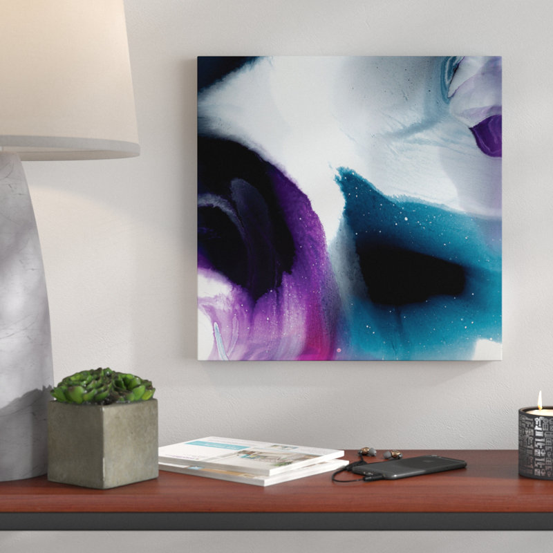 Flow 47 by Chalie MacRae - Print on Canvas, 76cm H x 76cm W x 3.8cm D