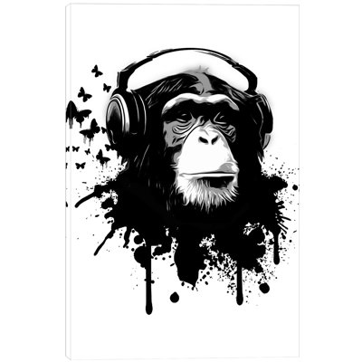 Cortesi Home 'Monkey Business' by Nicklas Gustafsson, Canvas Wall Art