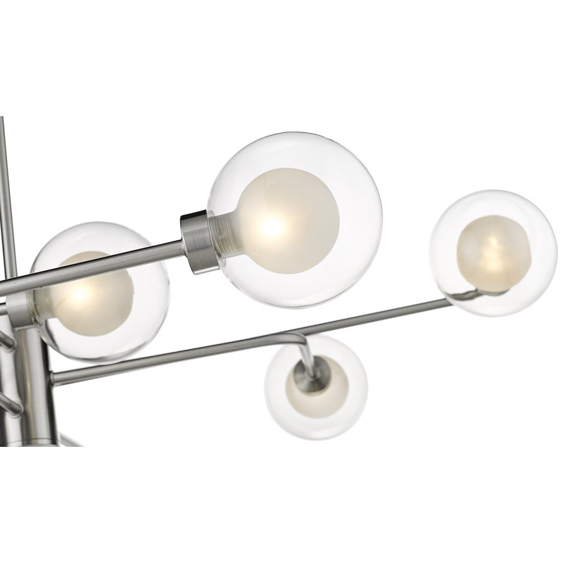 Joellen Glass Semi Flush Mount