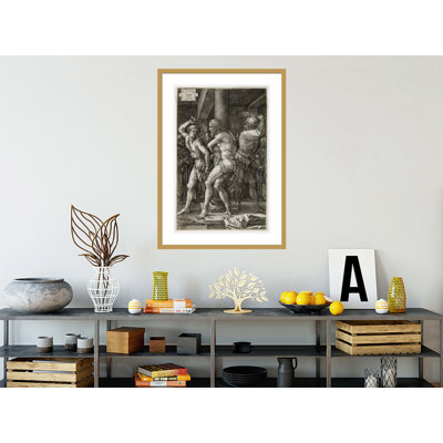 «The Flagellation» par Albrecht Dürer, impression giclée sur cadre