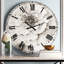 Indigold Grey Pivoines I - Horloge murale traditionnelle-1612576379-1695004276