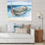 Sloop on Tropical Beach - Peinture sur toile-67229668-67229676