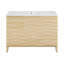 Meuble-lavabo Cascade 48 po en chêne naturel-98796189-121677769-121677768