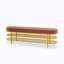 Banc de rangement en métal pour chaussures Miel-1112257614
