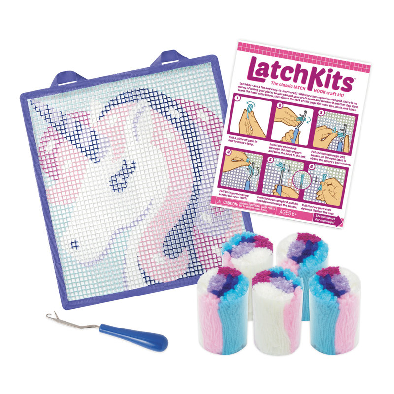 Jeu mini tapis licorne latchkits