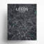 Carte de la ville de Leeds, impression-1059268961-1059268954