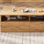 Table basse rétro et minimaliste en bois massif