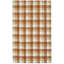 Tapis touffeté à la main en laine beige et rouge 9 pi x 13 pi