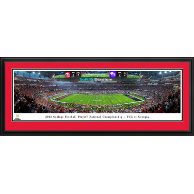 2023 College Football Playoff National Championship - TCU Vs Georgia by James Blakeway - Single Picture Frame Photograph