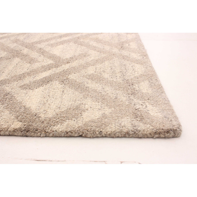 Tapis de zone en laine 5 pi 1 po x 7 pi 11 po one-of-kind main-noué la 2010 Salgado