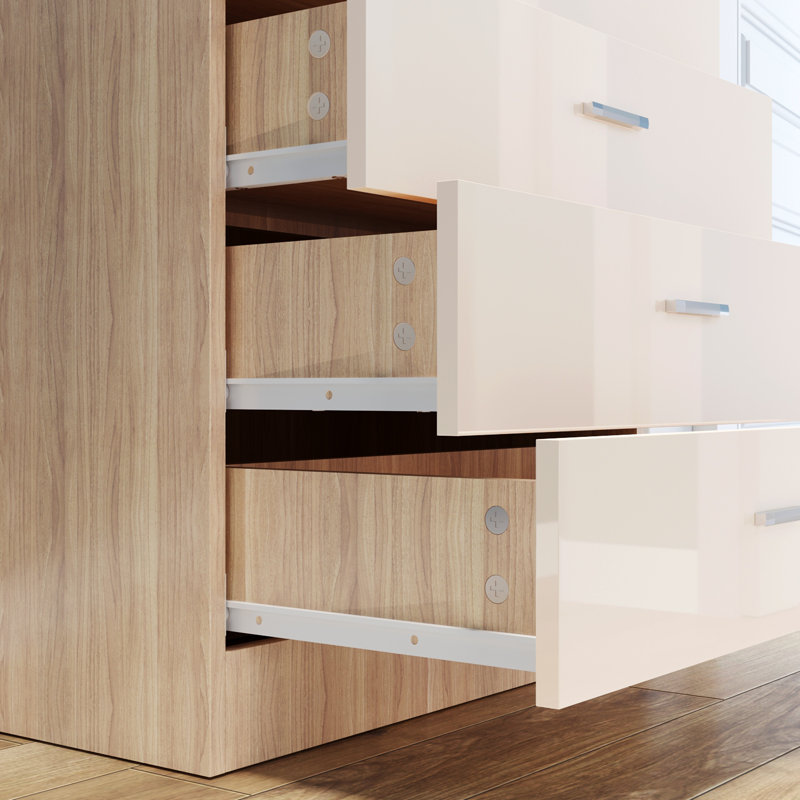 Shalicia Rectangle Accent Cabinet, Cream