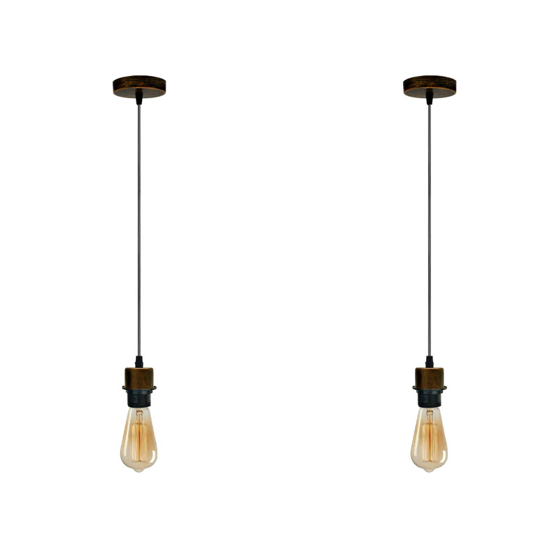 Bastow 2 - Light Single Pendant, Brushed Copper, Yes
