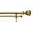 Exclusive Home Napoleon Double Curtain Rod and Finial Set, Adjustable-62826874-62795410