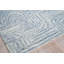 Juno Hand Tufted Geometric Area Rug in Blue/Ivory-1373896344