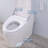 Smart Toilet Bidet Tankless, Auto Open/Close Lid, Foot Sensor, Led Digital Display, Elongated Dual Flush One-Piece Toilet