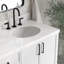 ARIEL Kelly 72 Double Sink Bathroom Vanity with Carrara Quartz Top-130810778-169432671-169432674