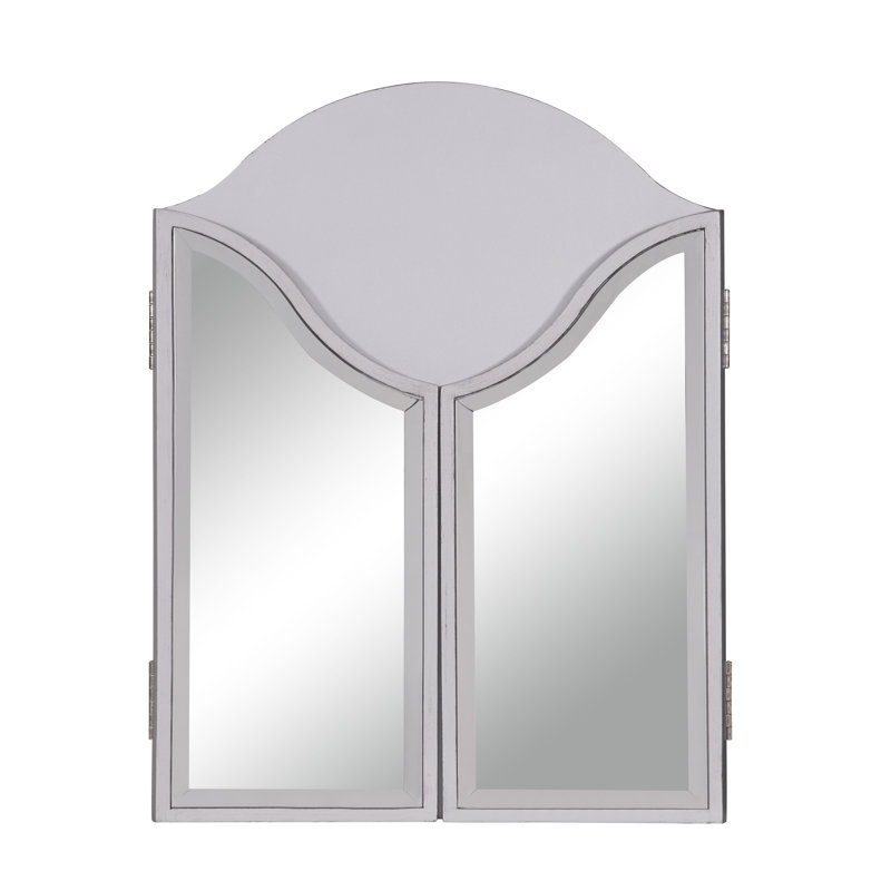 Briel Wood Flat Floor Mirror