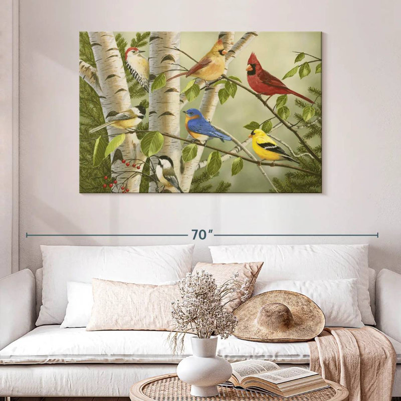 Brampt Summer Friends, 32" H x 48" W