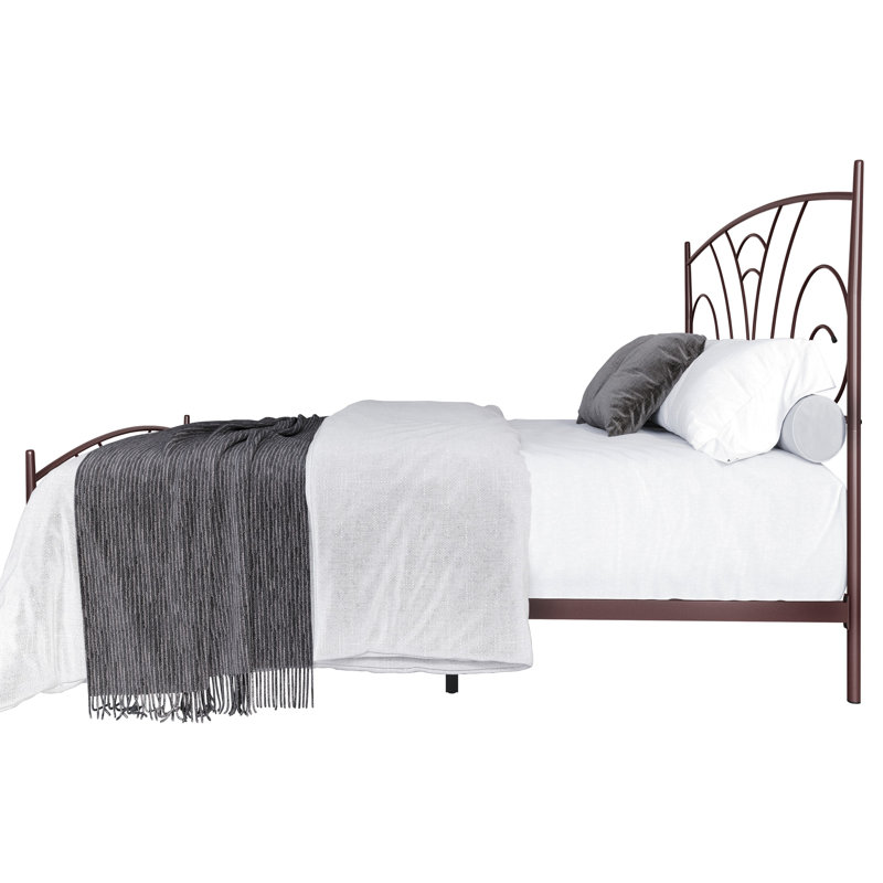 Essex King Metal Bed, Brown, King