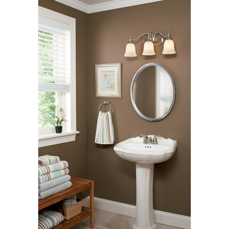 Niehoff Dimmable Vanity Light, Brushed Nickel