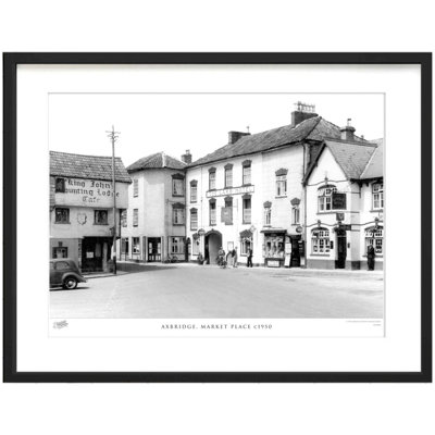 Axbridge, Market Place C1950 - Single Picture Frame Print