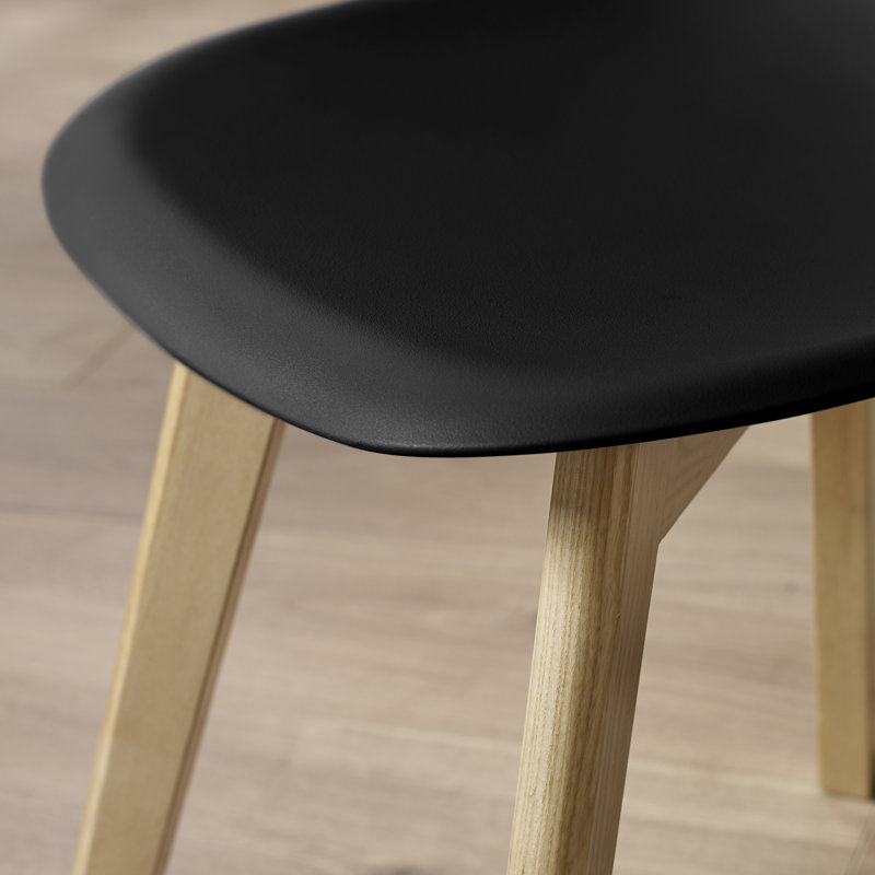 43cm H Side Chair, Black