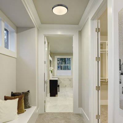 Mila Glass LED Flush Mount