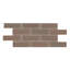 Carreau de mosaïque en terre cuite texturée 11 po x 28 po Terabrik-84722627