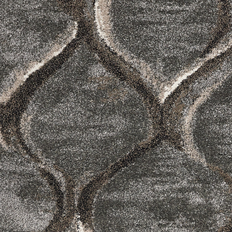 McBain Abstract Indoor Rug, Rectangle 3'3" x 5'3"