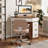 Corner Desk with 4 Drawers-429435730