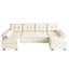 Canapé-lit modulaire en U 109,5 po Chenille