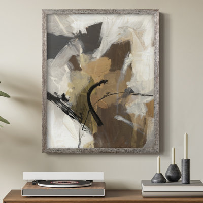 Peak Ascender I Framed Print - Solid Wood