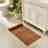  Extra-long Teak Wood Roll-up Anti-slip Shower Mat