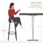 Counter Stool with Metal Frame