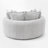 Upholstered Oversized Round Barrel Sofa Chair-1982638619