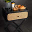 Honebein 50.2cm W Solid + Manufactured Wood Bedside Table