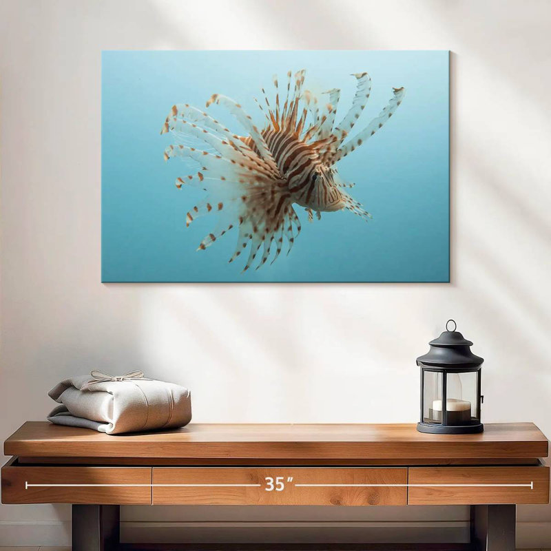 Brampt Underwater Lionfish Figure, 16" H x 24" W