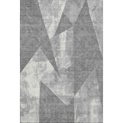 Premium Machine Washable Ashington AMF1838 Modern Rug